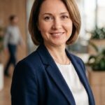 Портрет уверенного российского специалиста клиники ЦитоПсор на нейтральном фоне в студийном освещении